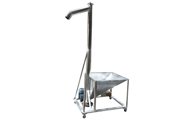 用于垂直或大傾角輸送粉狀、粒狀、非黏性的容重≤1.3t/m的干燥物料